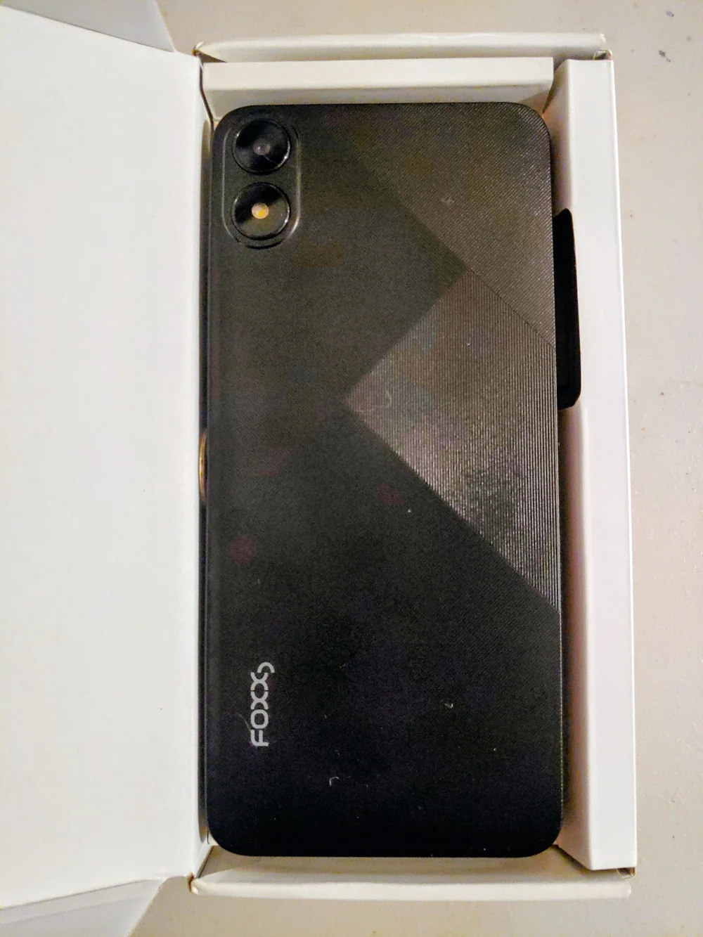 New Fox A67L Smartphone with Blue Display